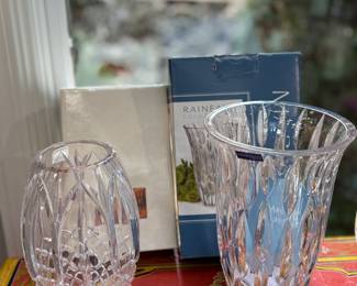 Crystal vases