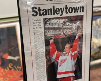 Redwings framed article