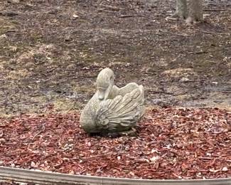 Cement swan