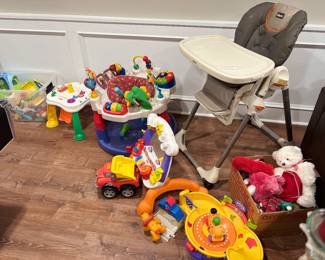Kids toys, high chair