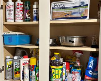 Cleaning supplies