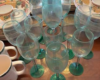 Water / wine glasses