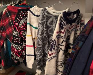 Vintage sweaters 