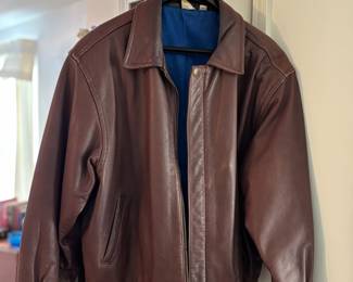 Leather jacket