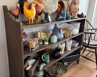 Vintage farmhouse shelf