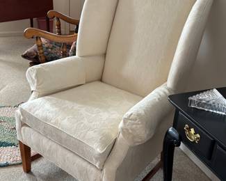 Wing back arm chair