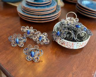 Butterfly napkin holders