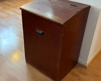 Farmhouse potato bin / trash bin / storage bin