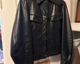 Leather jacket