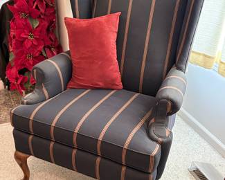 Wing back arm chair