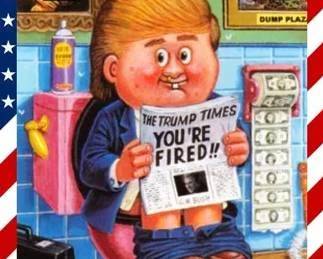 Trump GPK Garbage Pail Kids
