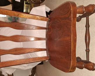 Vintage Oak Chair
