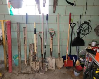 Gardening and construction tools!