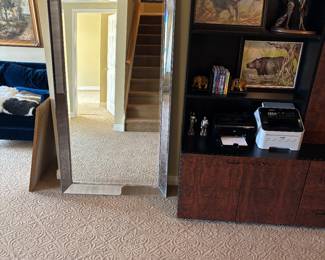 MIRRORED FLOOR MIRROR!