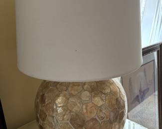 CAPIZ SHELL LAMP
