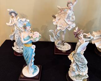 GIUSSEPPE ARMANI PORCELAIN FIGURINES