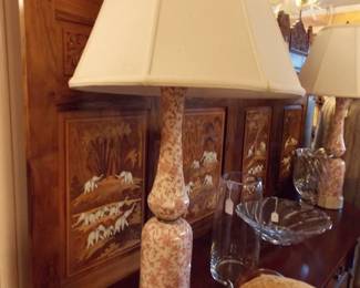 Pair of lamps