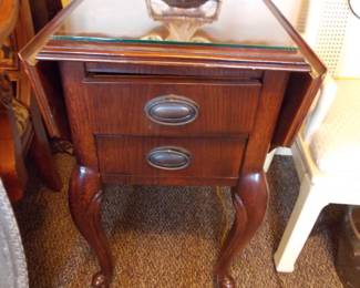 Vintage Drop Leaf Side Table