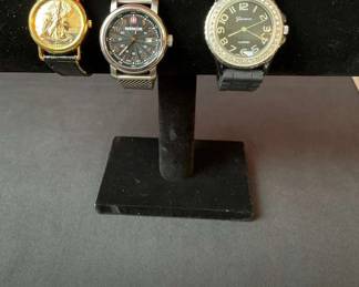 Elegant and unique watch trio Including Wenger Geneva