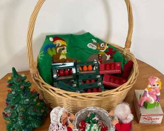 Vintage Christmas Decor Collectibles Lot