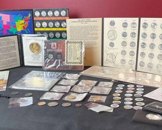 Extensive Coin And Collectible Currency Lot