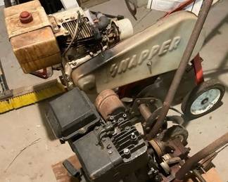 Vintage Snapper Tiller and Briggs And Stratton Tiller Lot Of 2