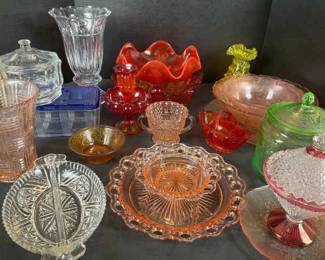 Vibrant Decorative Glassware