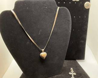 Sterling Silver and Mixed Metal Jewelry Lot