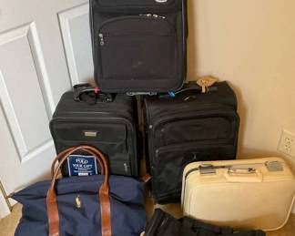 Luggage Set with CarryOns, Duffels, and Vintage Skyway Piece