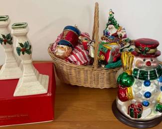 Festive Holiday Decor Collectibles