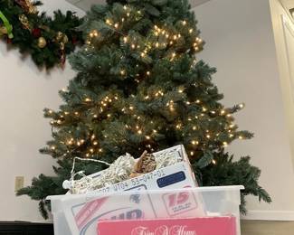 Christmas Tree Lot of Holiday Lights