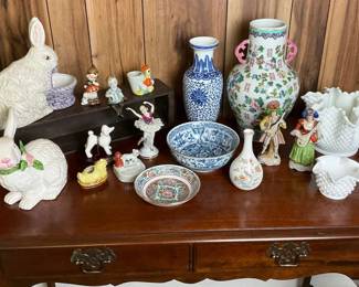 Decorative Porcelain and Ceramic Collectibles