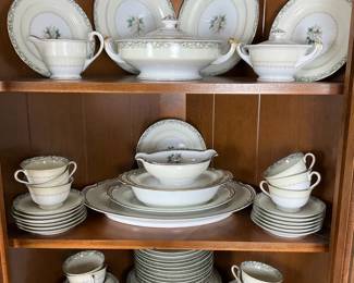 Elegant Noritake Japan Fine China Complete Service for 12