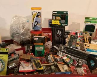 Large Lot of Hardware, Electrical, and Home Improvement Suppliesz