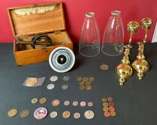 Vintage Assorted Collectibles and Coins
