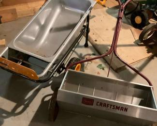 HeavyDuty Wheelbarrow Craftsman Stainless Steel Spreader