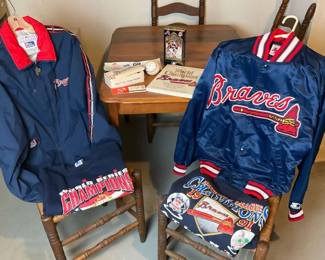 Lot Of Atlanta Braves Gulf Memorabilia