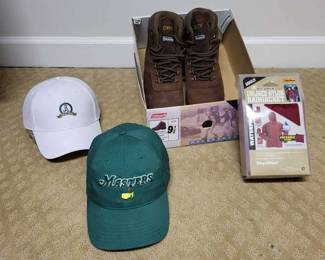 2020 PGA Masters Cap, Golf Cap, COLEMAN Suede Boots Jacket