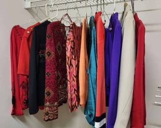 Lots of Women s Dressy Tops, Suit, Velor Set