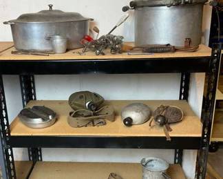 Vintage military, and outdoor gear