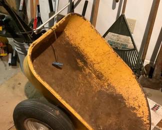 HeavyDuty TwoWheel Wheelbarrow Pull Behind A Tractor