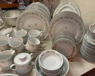 Got a couple of requests for close ups! So, here they are! Beautiful Bavarian China! 