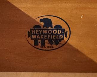 FANTASTIC MCM HEYWOOD WAKEFIELD Cinnamon Bachelors Dresser weigh Four Drawers! MARKED! 