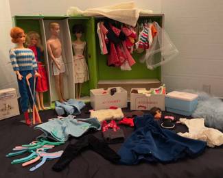 Vintage Barbies 3,Ken Doll, Accessories,doll Clothes,