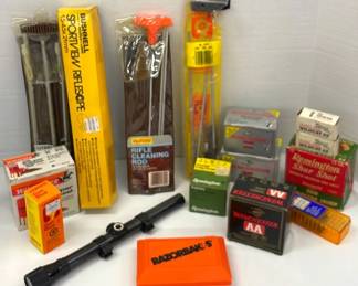 Ammo, Bushnell Riflescope, Rifle Cleaning Rods Accessories