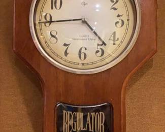 Elgin Regulator Pendulum Wall Clock