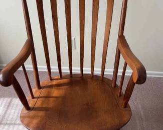 Nicholes And Stone Wood Rocking Chair