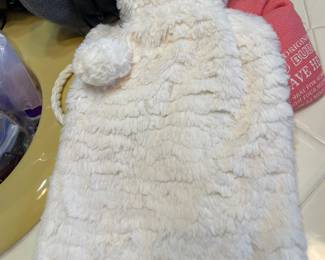 Faux Fur Water Bottle