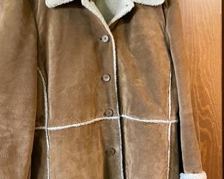 St Johns Bay Suede Coat