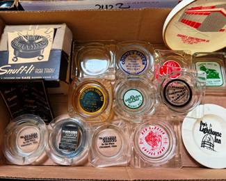 Vintage Advertising Ashtrays